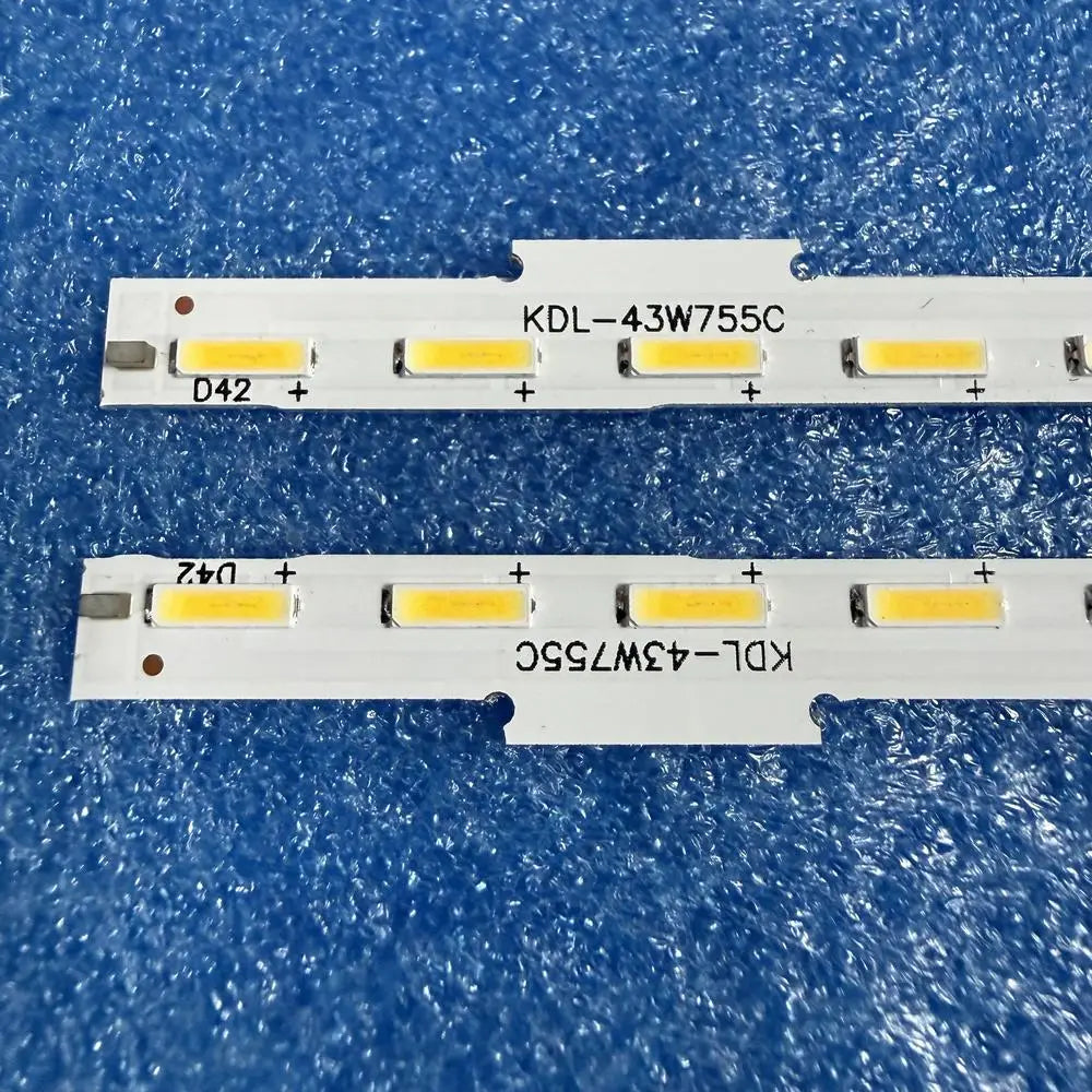 LED Backlight Strip for 2pcs/set LED Backlight Strip 42LED for Sony KDL43W755C KDL43W756C KDL43W805C