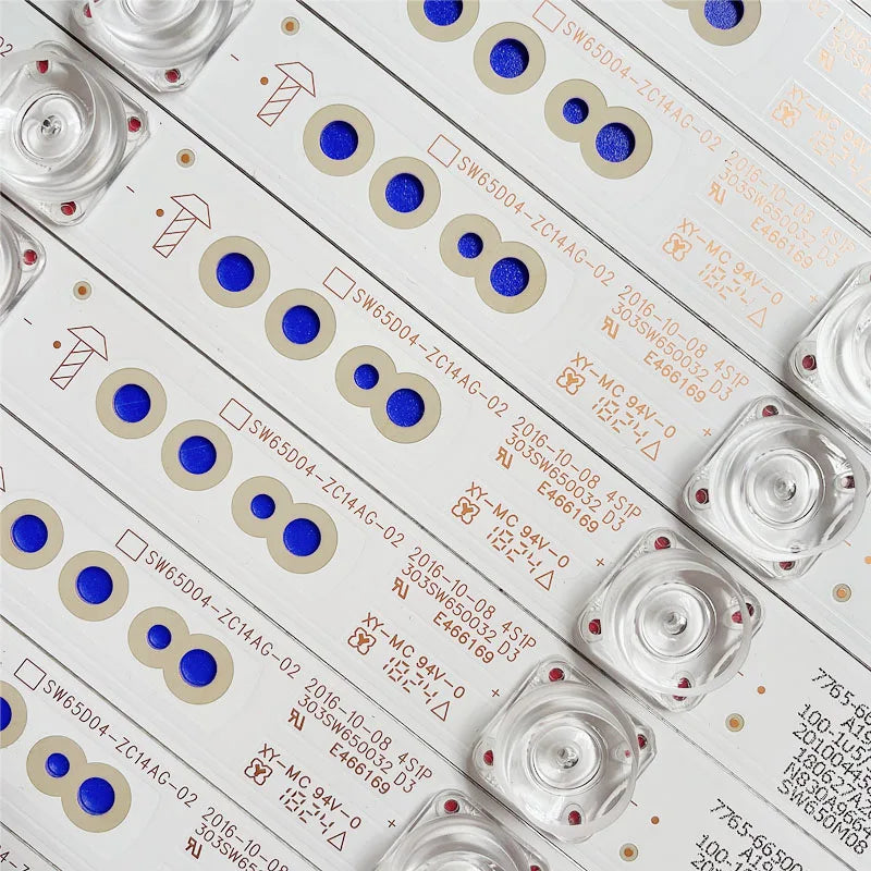 LED Backlight Strip for 28pcs LED Backlight strip for TH-65DX500C 65DX880C 65F5A PH65G60DSGWAG
