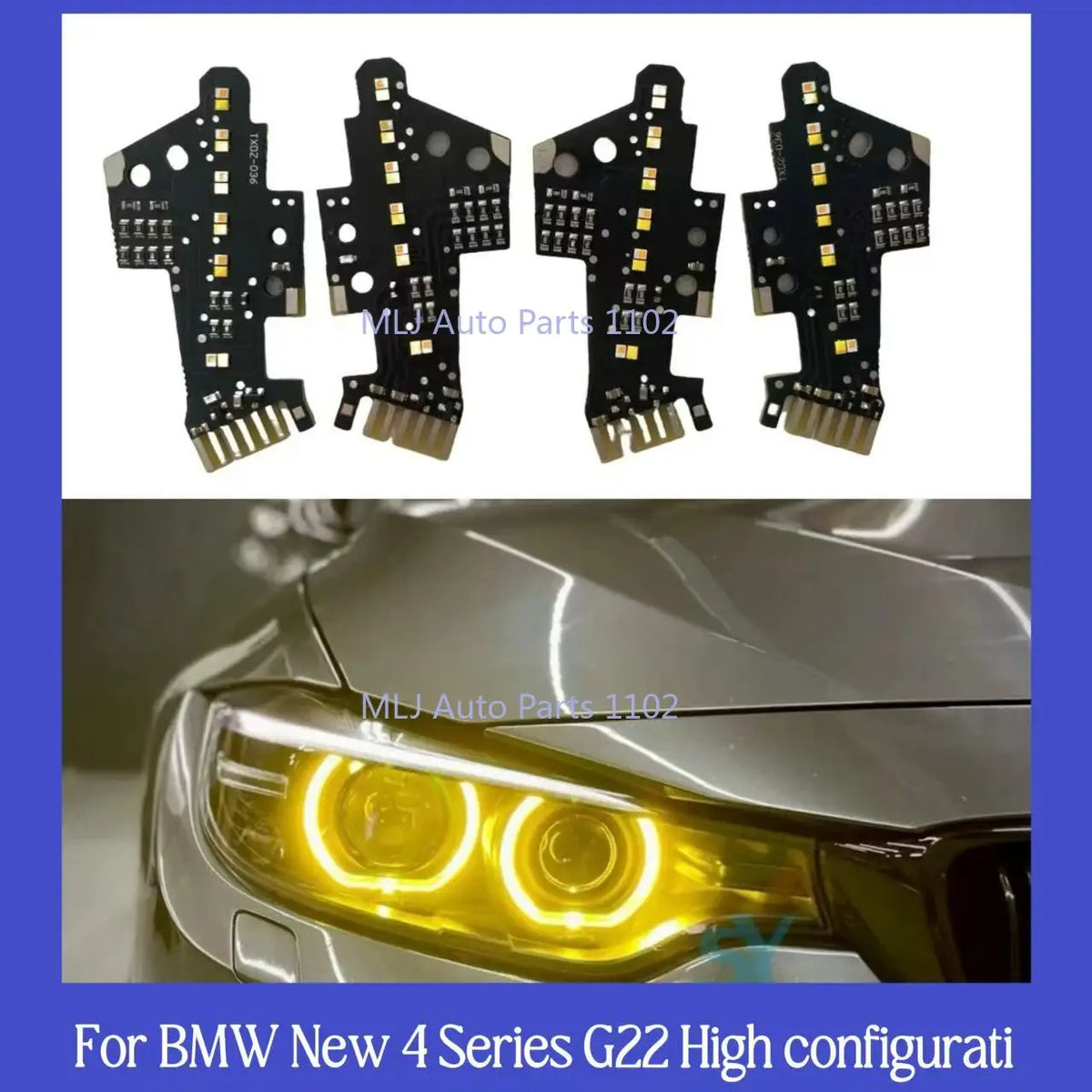 Angel Eyes DRL Board LED Headlight Chip Ballast Module for BMW G22
