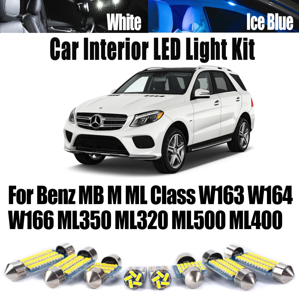 Bulbs Canbus No Error for Mercedes W164 W166 W163