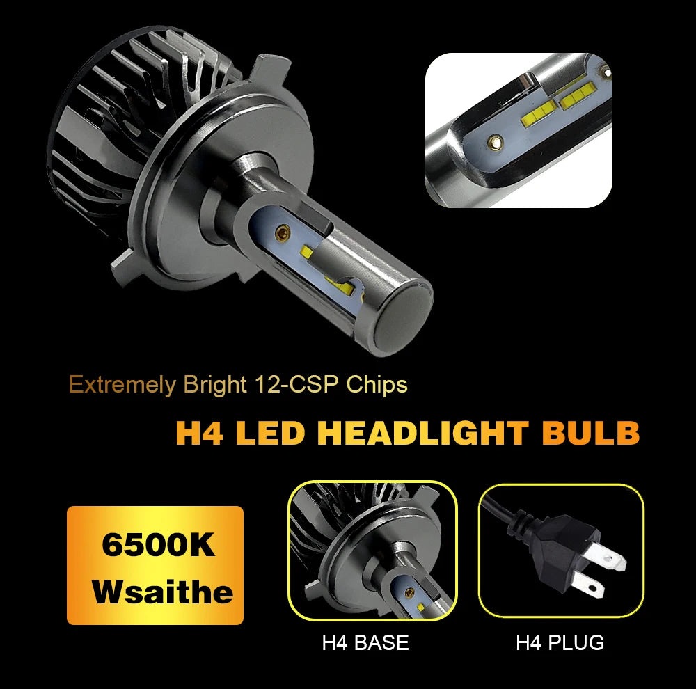 Car Headlight H4 LED 110W H7 LED canbus H1 H3 H8 H11 9005 90