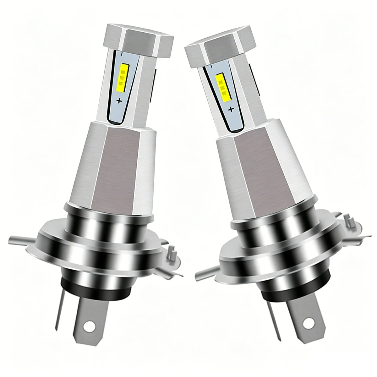 2Pcs New Sides H7 H4 LED Headlight Bulb H11 H1 Fog Light Wir