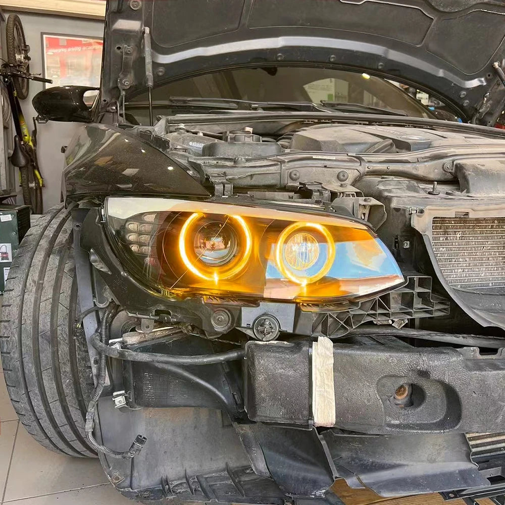 Xenon Headlight Daytime Running Light CSL Amber Blue Red Yellow For BMW E92 E93 LCI 2010-2013 DRL Upgrade OE