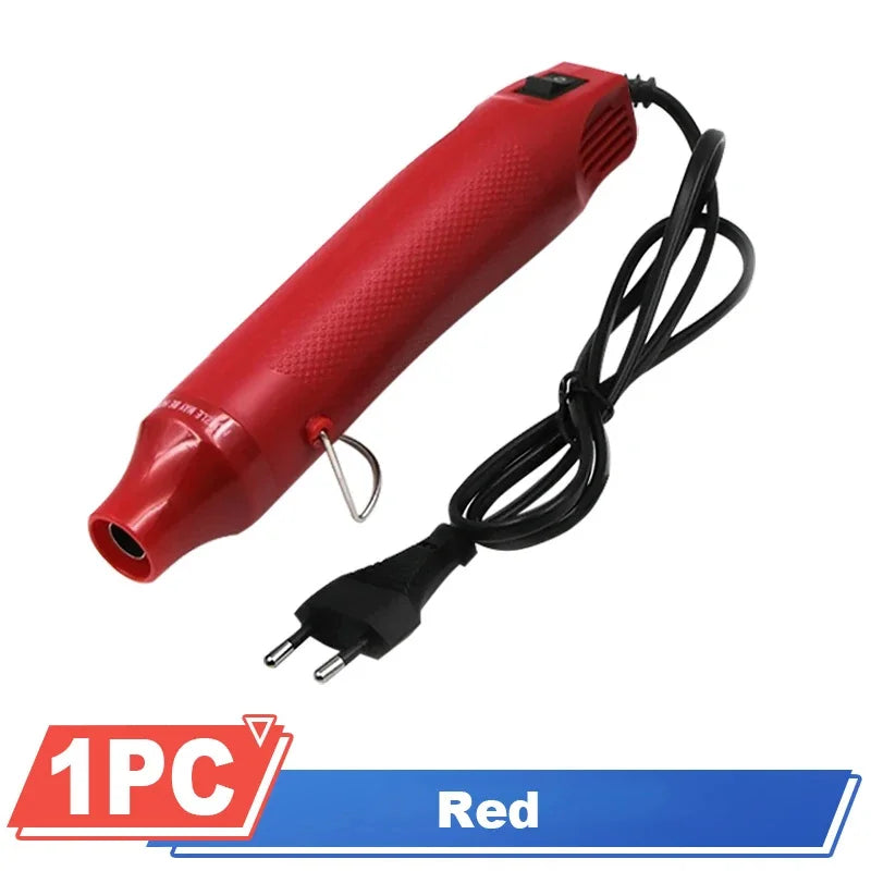 220V Hot Air Gun Soldering Temperature Blower Gun Electric Power Hot Dryer DIY Crafts Mini Heat Gun For Shrink Tubing Car Wrap