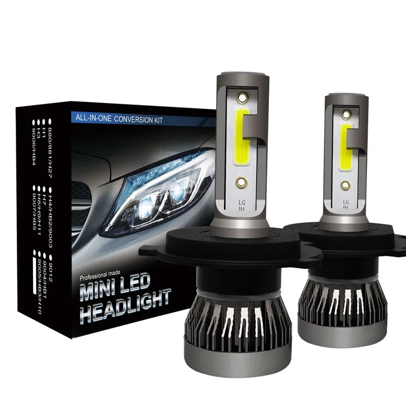 Car Light H7 LED Mini Headlight Bulbs H1 LED H4 H8 H9 H11 He