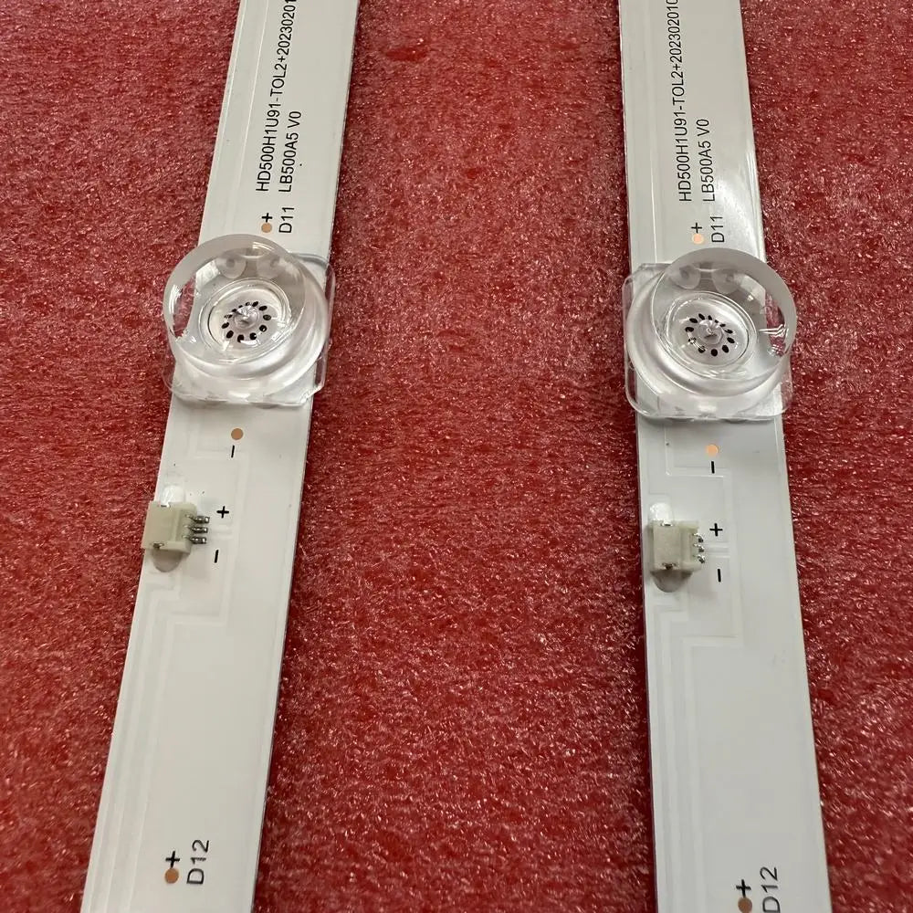 LED Strip for Hisense 50A6K 50A6KV 50A6KTUK 50E63KT HD500H1U91-TOL2+2023020102 1307344S00 HE50 D6J 00316