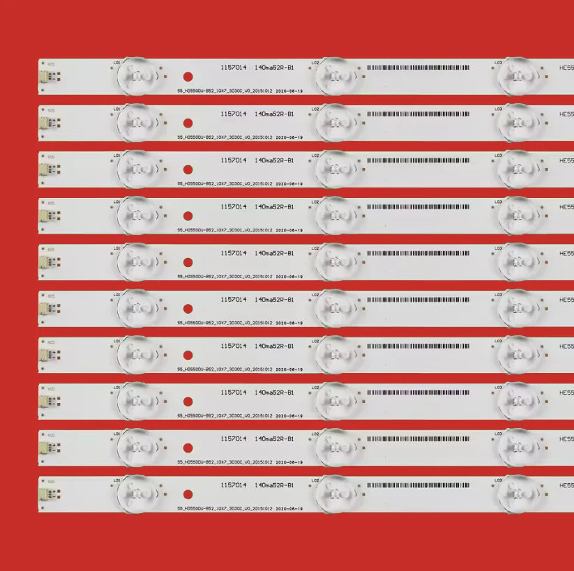 LED Backlight Strip for 3V LED for 55H6D 55R6107 55DU6070 LC-55LBU591C LC55LBU591C HD550K3U82-K1 SVH550AQO