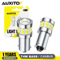 2Pcs AUXITO T4W LED Lamp BA9S LED Bulb 12V Canbus Error Free