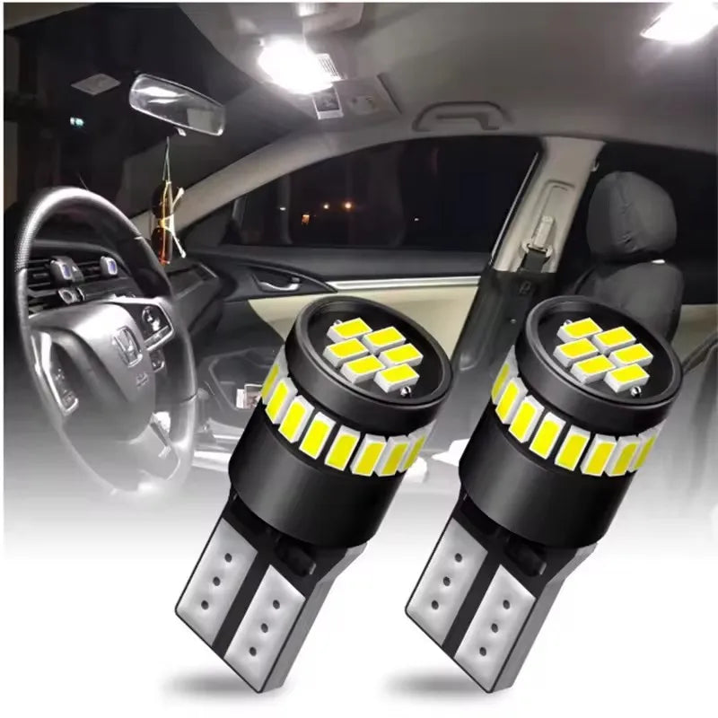 2x W5W T10 3014 18SMD Led Bulbs Canbus Car Interior Light Bu