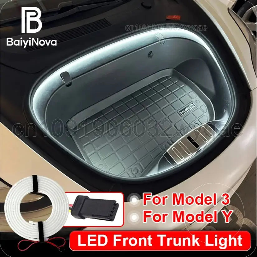 For Tesla Model 3 2021-2023 Front Trunk Ambient Light Model 