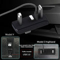 4-in-1 USB Extender Charger Upgrade Data Transfer Glove Box 