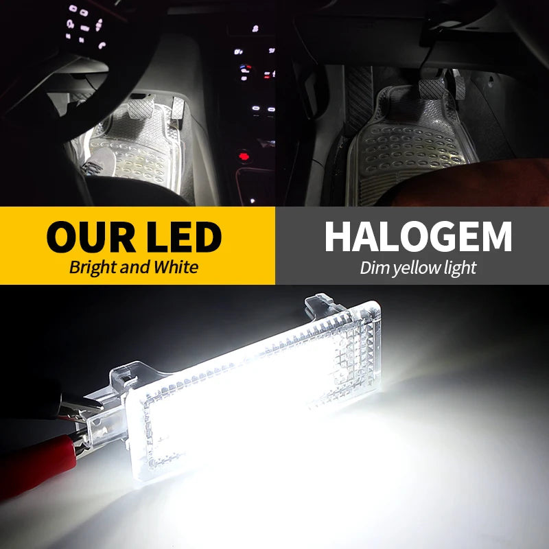 2PCS 12V LED Luggage Lamp Interior Light For Ford Focus MK3 