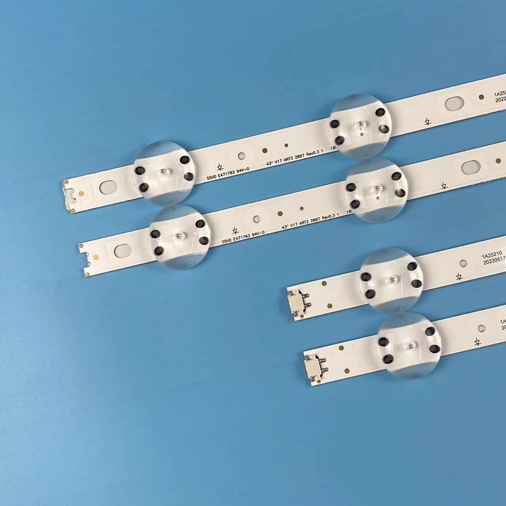 LED Backlight Strip for For 43 inch LED Backlight bar 43VH6100-CB 6916L-2867B 2867G V17 43 6916L-2744A