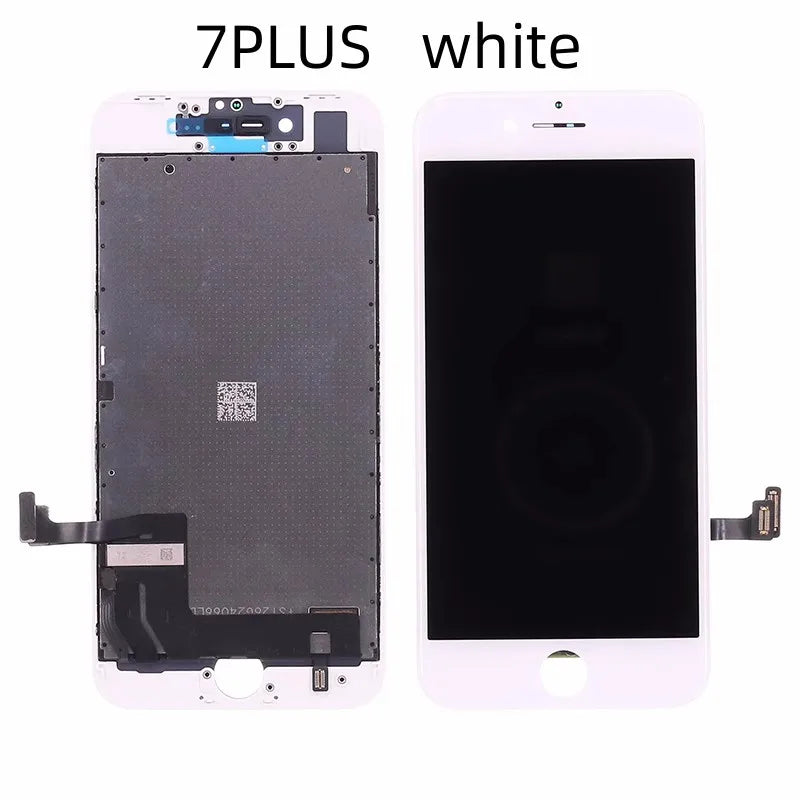 Lcd Display For Iphone 4 4S 5 5S 6 6S 7 8 Plus 7P 8P Black White Lcd Replacement Screen Digitizer Assembly With Repair Tools
