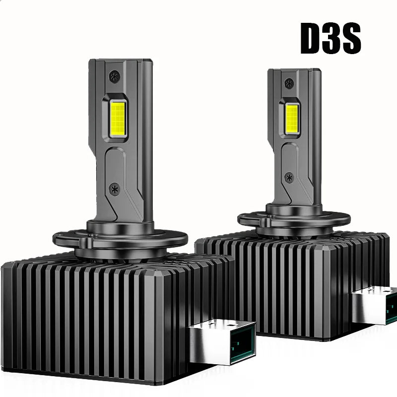 2PCS 30000LM D1S D3S Headlight 35W D2S D2R D4S D4R D5S D8S LED Canbus Lamps Auto LED Lights Bulb For Car Lights 6000K Plug&Play