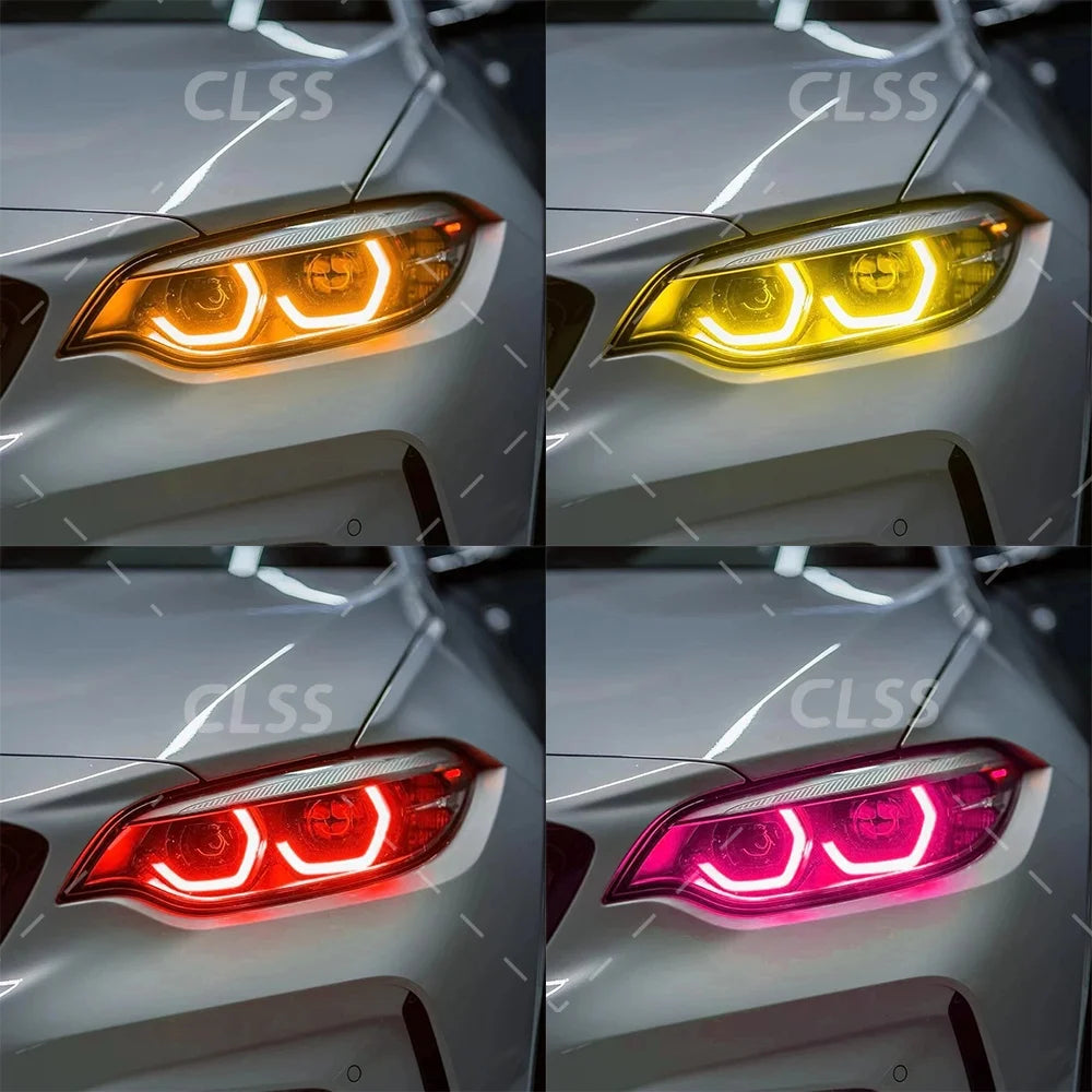 Angel Eyes DRL Module For BMW 2 Series F22 F23 F87 M2 LCI 2018-2021 LED Headlight Daytime Running Light