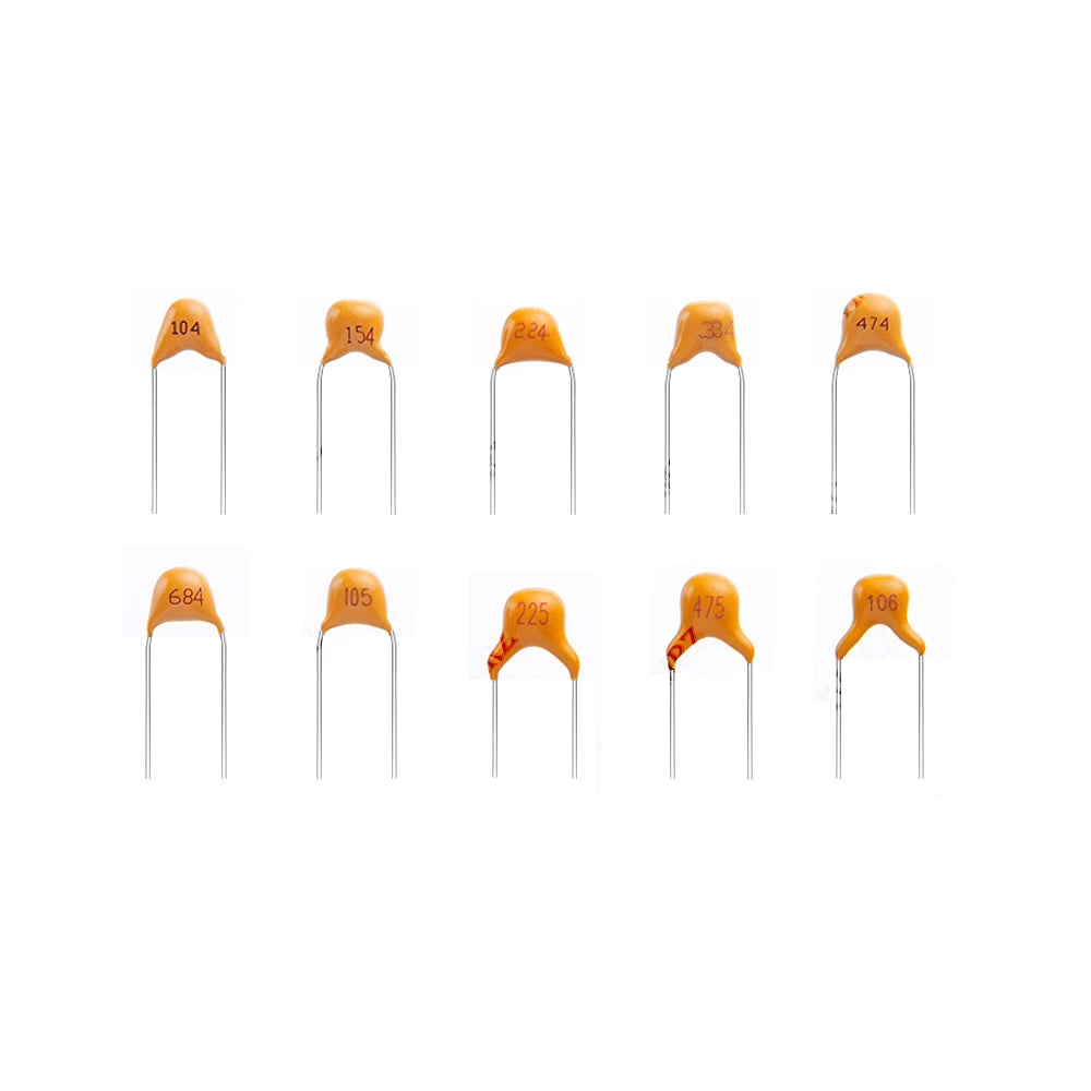 10Values 0.15UF 0..22UF 0.33UF monolithic ceramic capacitor 