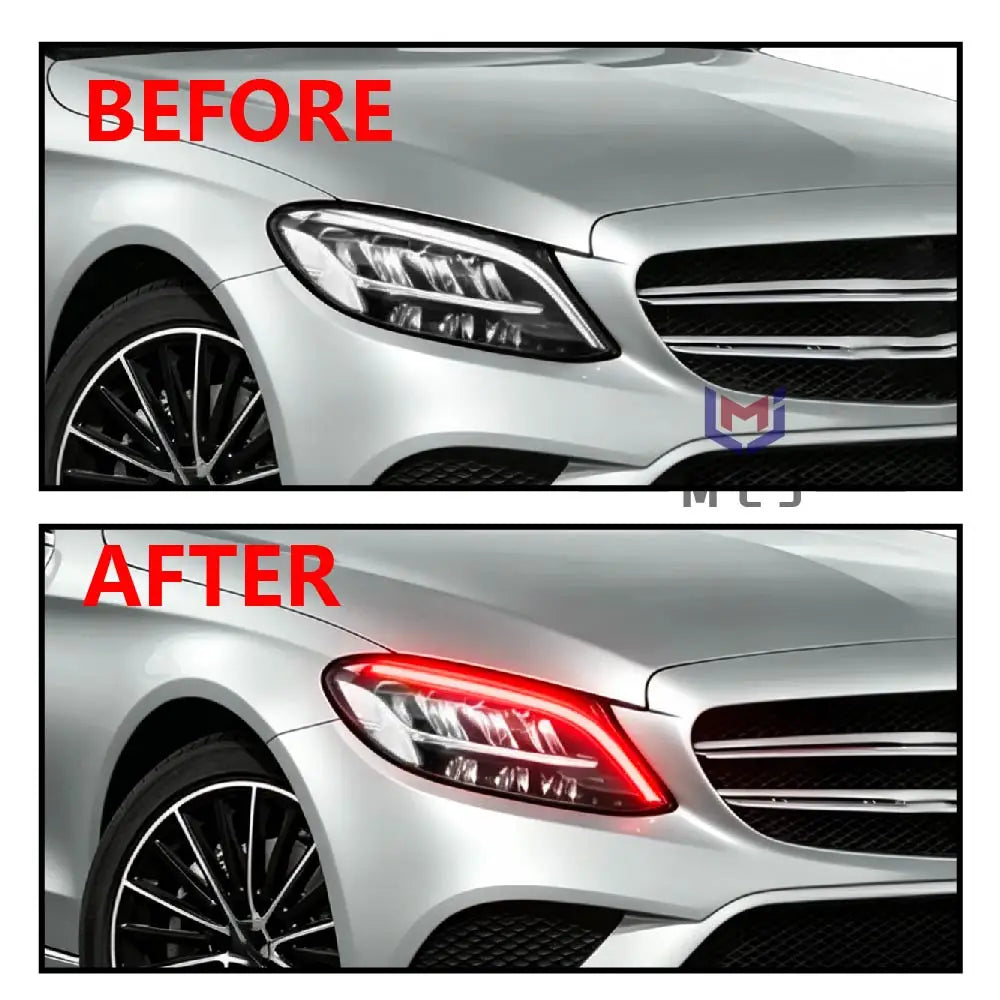 DRL Light Source Chip Boards Module Motorsport Style Upgrade Replacement Parts For Mercedes C CLASS W205