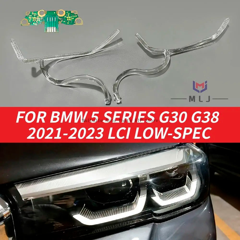 Headlights DRL Light Strips Angel Eyes Chip Illumination Maintenance Parts for BMW G30 G38 2021-2023