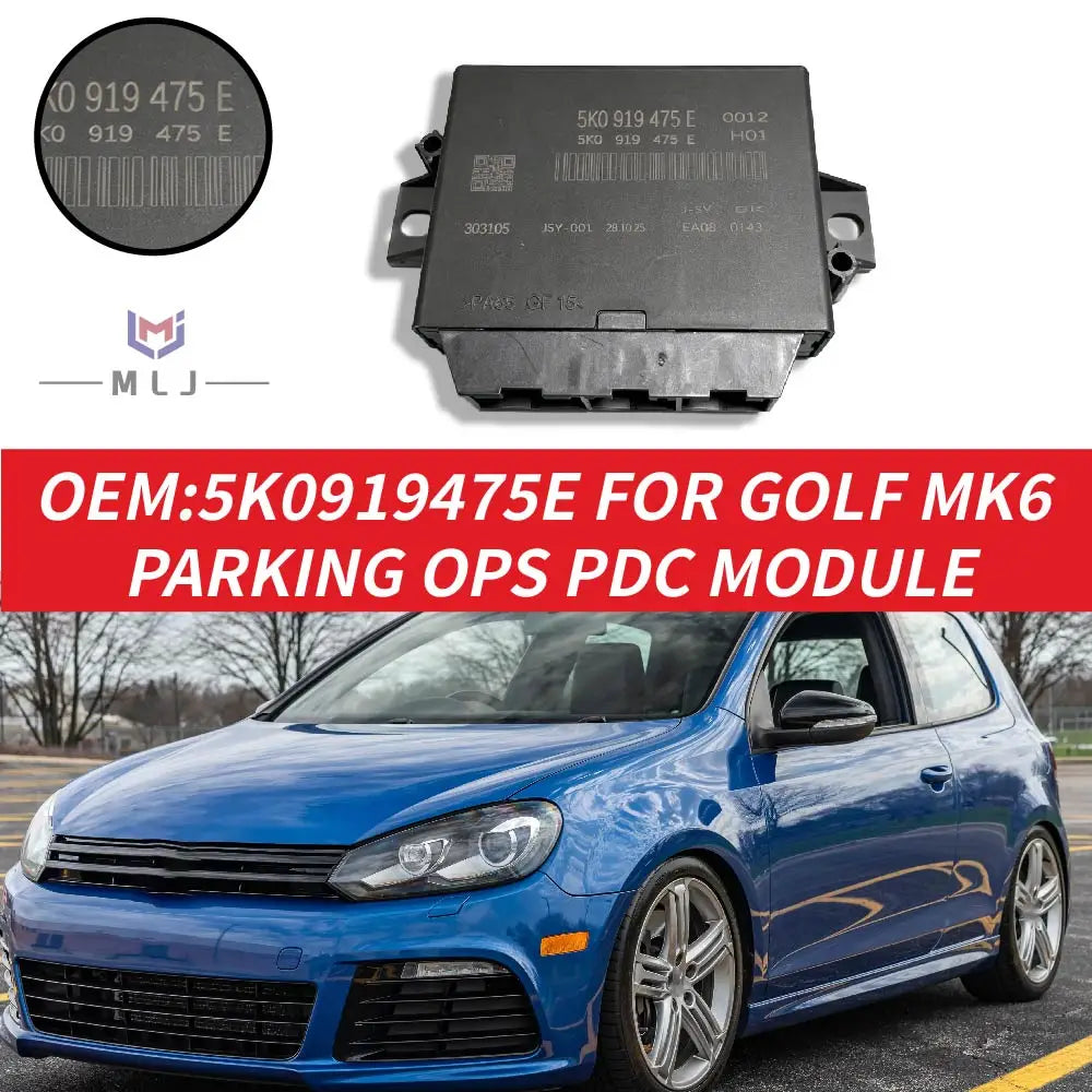 5K0919475E PDC Parking Radar Aid Module OPS Parking Distance Control Unit For VW Golf MK6 Auto Parking Assist