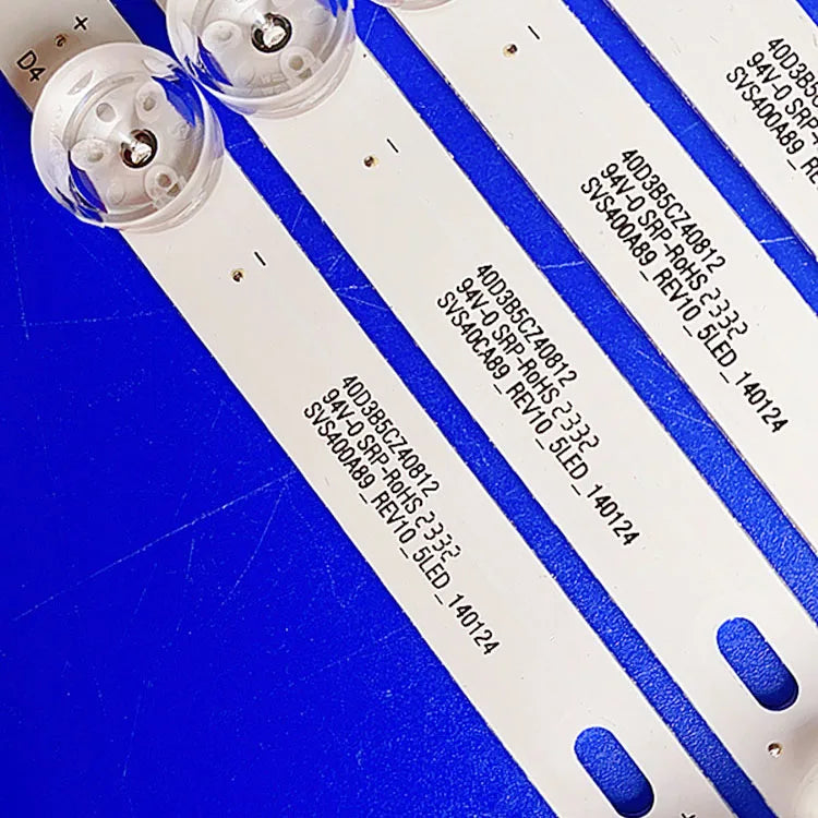 LED Backlight Strip forLJ07-01199B SVS400A89_REV10_5LED_140124 5LEDs 410mm for LTA400HF34 L40PFK6300