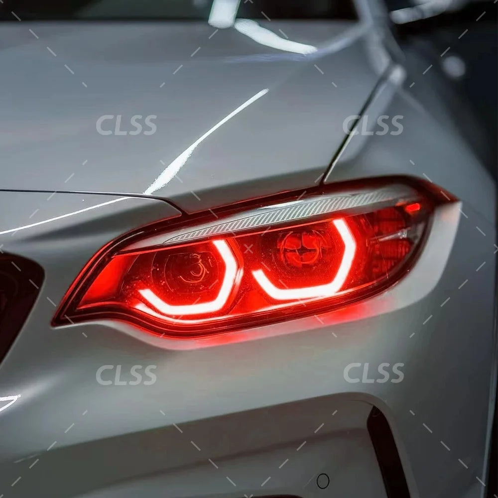 Angel Eyes DRL Module For BMW 2 Series F22 F23 F87 M2 LCI 2018-2021 LED Headlight Daytime Running Light