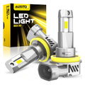 2Pcs AUXITO M3S H8 H11 LED Headlight Bulb Canbus Super Brigh