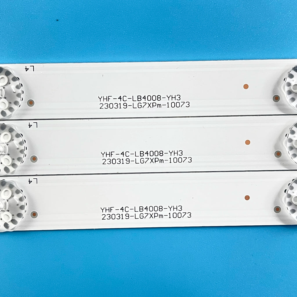 LED Backlight Strip for8 Lamp For TCL 40'' TOT_40D2700_3X8_3030C_4S1PX2 4C-LB400T-YH5 FLTV-40T11 40FA3204