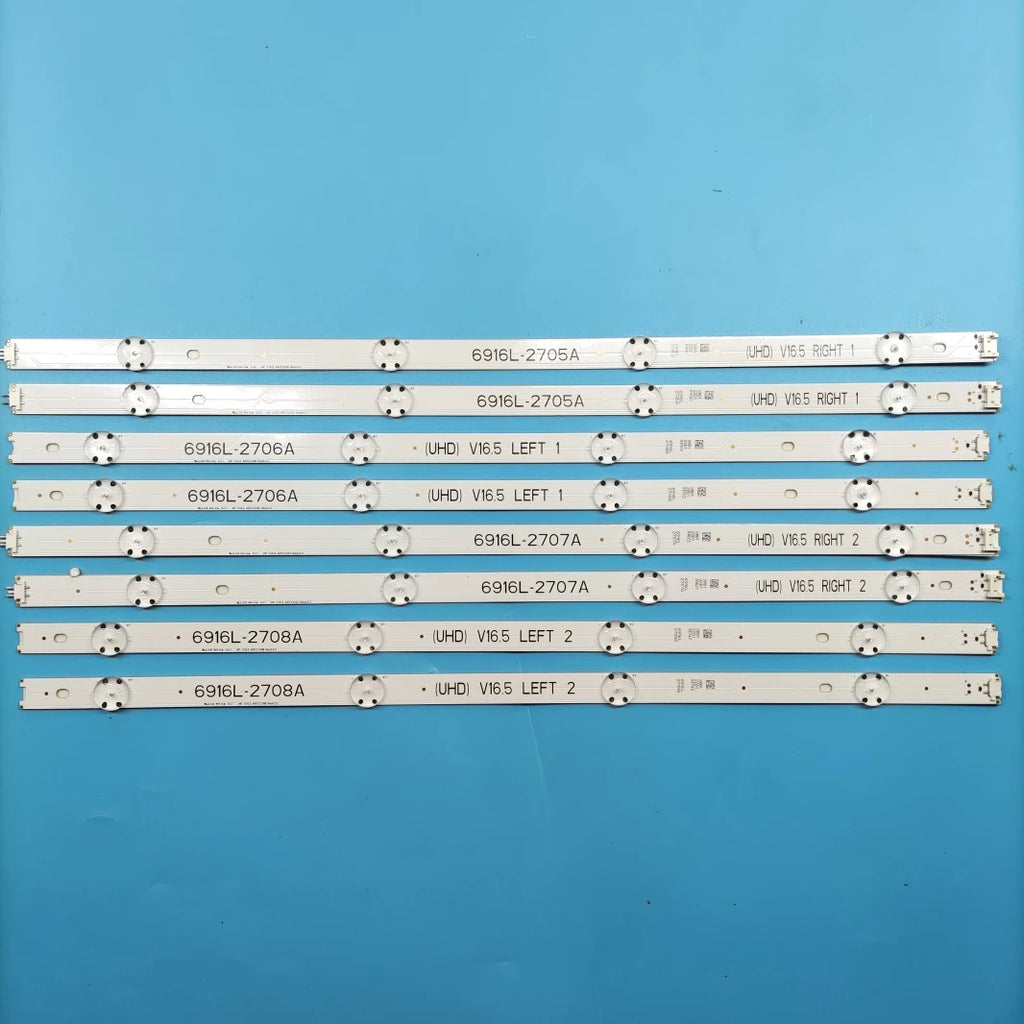 LED Backlight Strip for49UH651V 49UH603V 49UH620V 6916L-2705A 6916L-2706A 49LF5010 49LF5100 49LF5400 49LF510A