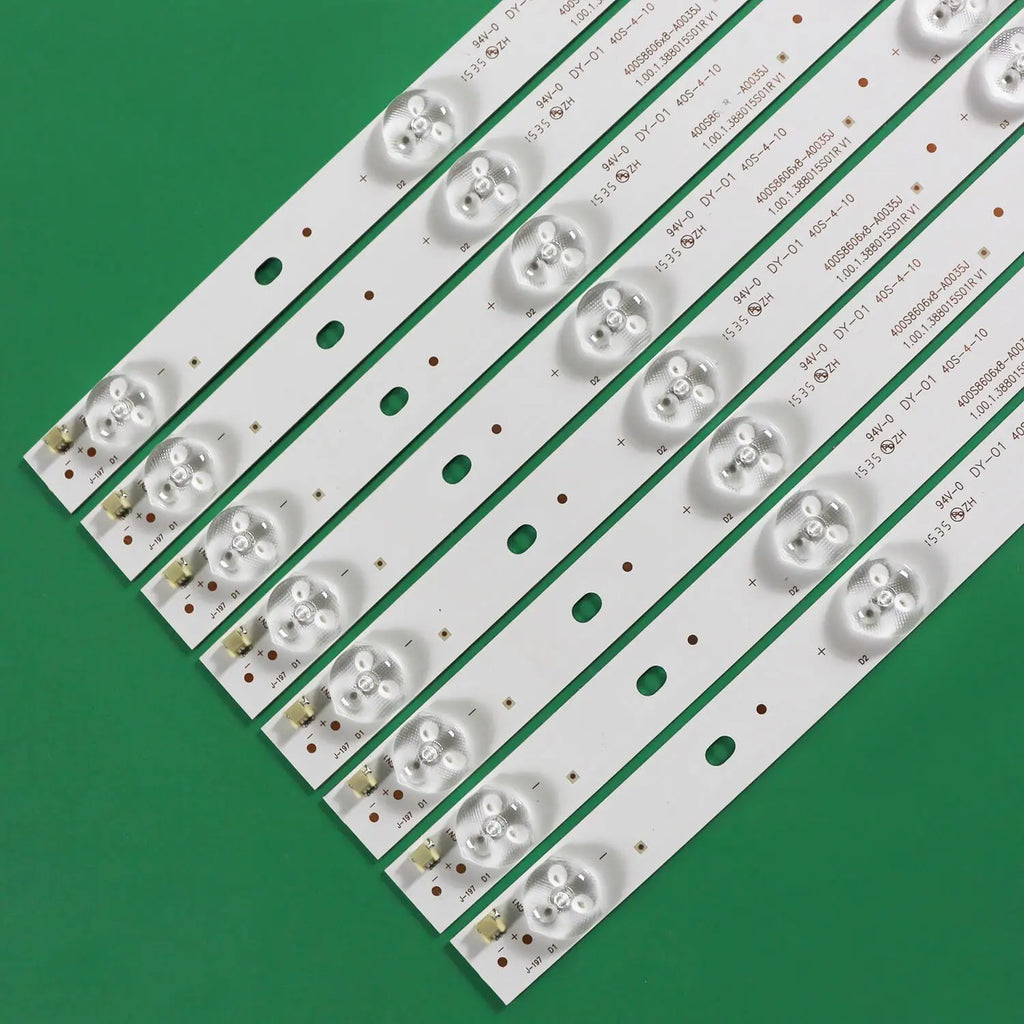 LED Backlight Strip for 400S8605X8-B0040 400S8606X8-A0035 E34036 40S-4-10 1.00.1.388015S01R V1 94V-O DY-01