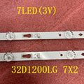 LED Backlight Strip for 2pcs/set LED Backlight bar For TCL 4C-LB320T-HRAC 32D1200 TV 7X2 32HR332M07A5