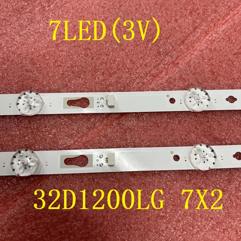 LED Backlight Strip for 2pcs/set LED Backlight bar For TCL 4C-LB320T-HRAC 32D1200 TV 7X2 32HR332M07A5