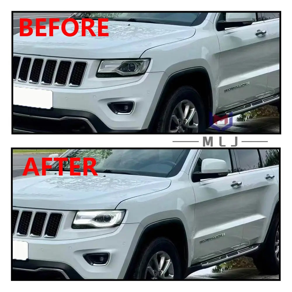 Angel Eyes DRL Circuit Board LED Light Source Chips B007853-D B008142-C For Jeep Grand Cherokee 2014-2024
