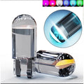 10X New W5W LED Canbus T10 Car Lights COB Glass Interior Par