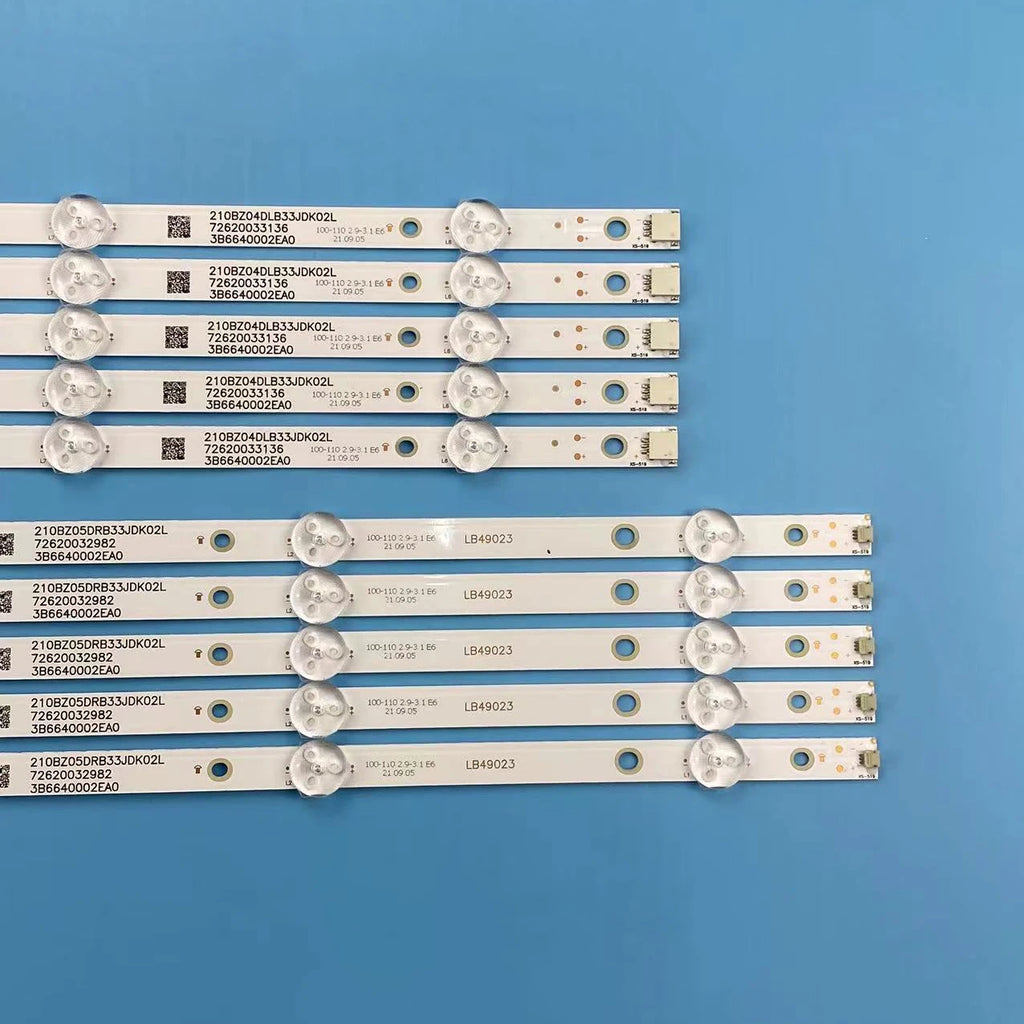 LED Backlight Strip for 49PUS7503 49PUS6162 49PUS6412 49PUS6803 LB49021 TT4906F LB49023 V1_00 V0_00