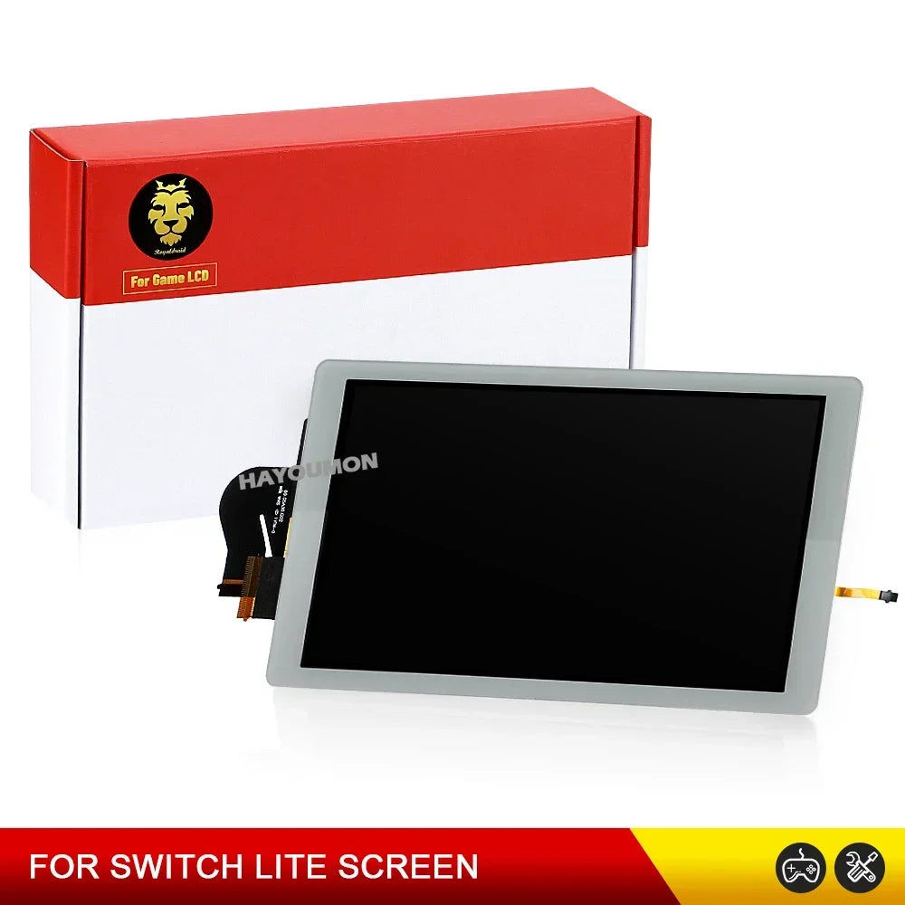 2IN1 for Switch Lite Original LCD Display with Touch Screen Full Fitted Assembly Replacement for Switch Lite Screen
