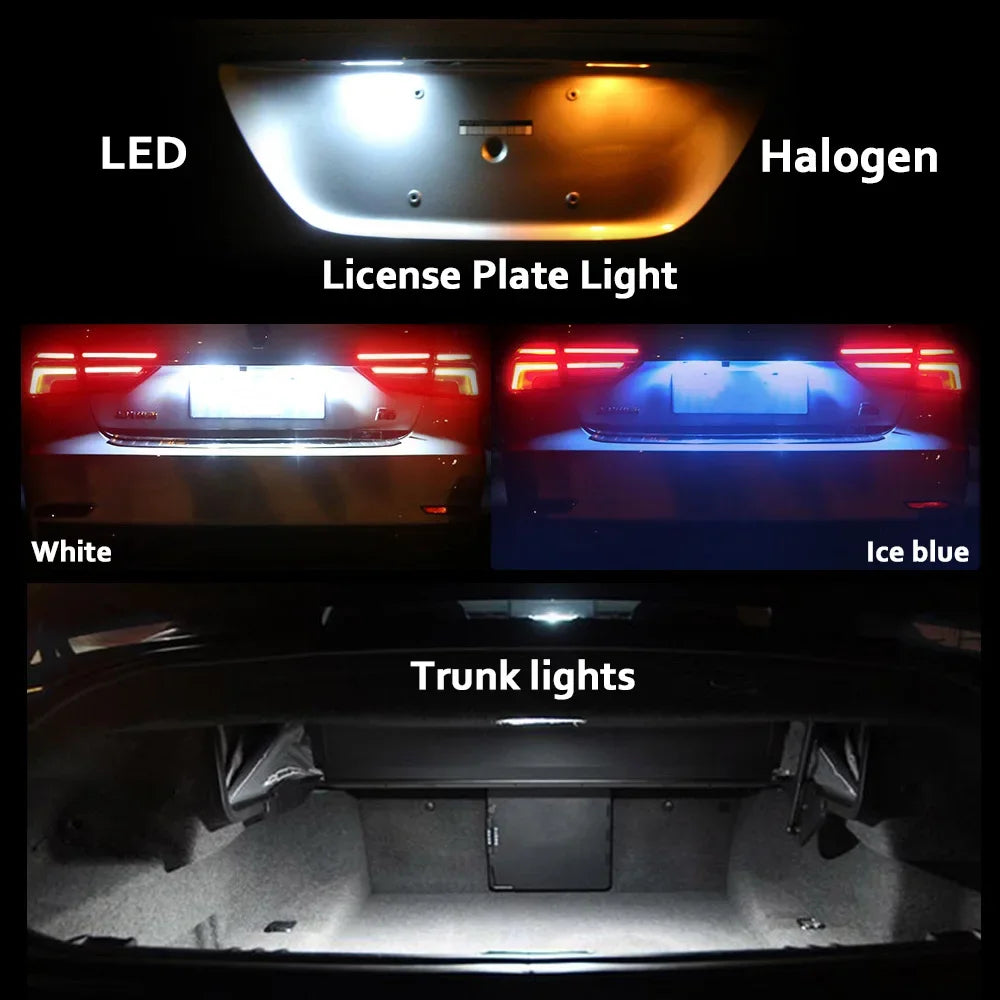 Indoor Bulb LED Map Light Kit For Opel Vauxhall Zafira A B C