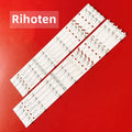 LED Backlight Strip for 10Pcs/Set LED Backlight Strip 6/7LEDs SJ.HZ.D4801301-2835AS-F SJ.HZ.D4801301-2835BL-F