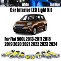11-Piece LED Interior Light Kit for Fiat 2013-2022 - Canbus Error-Free Interior Bulbs