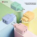 Macaron Color EU Standard 2 Ports USB Mobile Travel Charger 