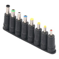 8Pcs AC DC 5.5X 2.1 MM Female Jack Plug Adapter Connectors T