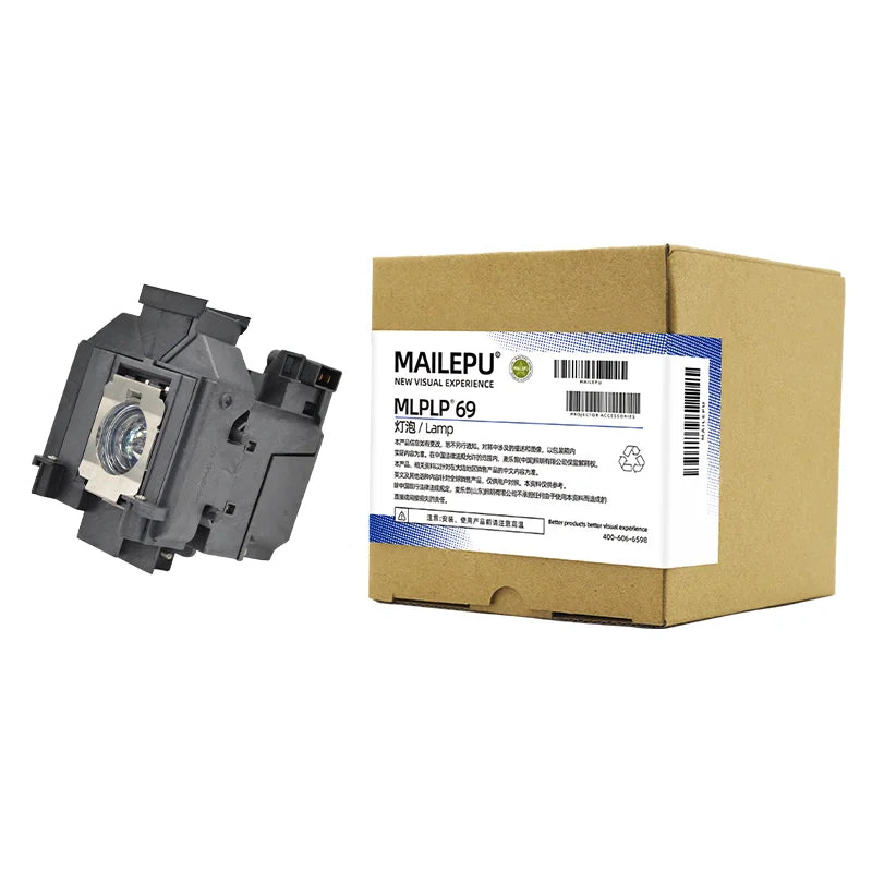 ELPLP67 Projection Bulb Replacement for Epson EB-S11 EB-S12 EB-W12 EB-W16 EB-X02 EB-X12 EB-X14 EB-X14G EH-TW550 EX3210 H494C