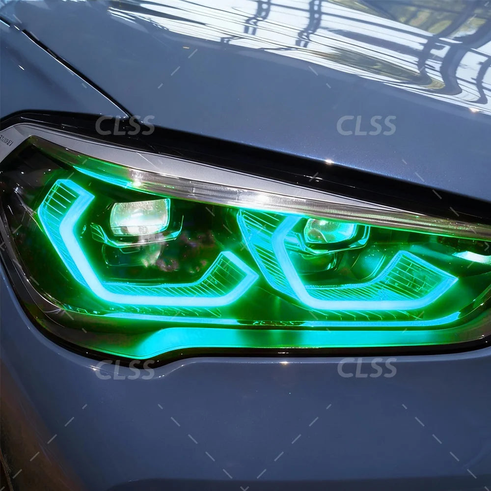 DRL LED Boards For BMW X1 F48 F49 LCI 2019-2023 ICON Headlight Daytime Running Light Turn Signal Module