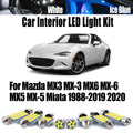 Bulb Kit Canbus For Mazda MX3 MX-3 MX6 MX-6 MX5 MX-5 Miata 1988-2020 Car Accessories for Mazda MX3 MX6 MX5