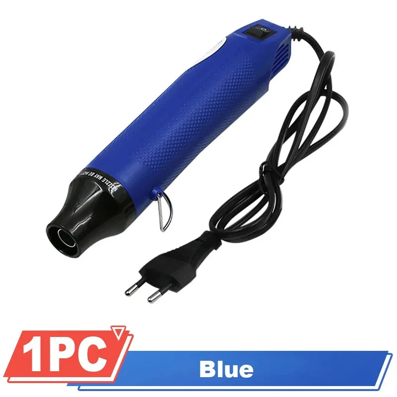 220V Hot Air Gun Soldering Temperature Blower Gun Electric Power Hot Dryer DIY Crafts Mini Heat Gun For Shrink Tubing Car Wrap