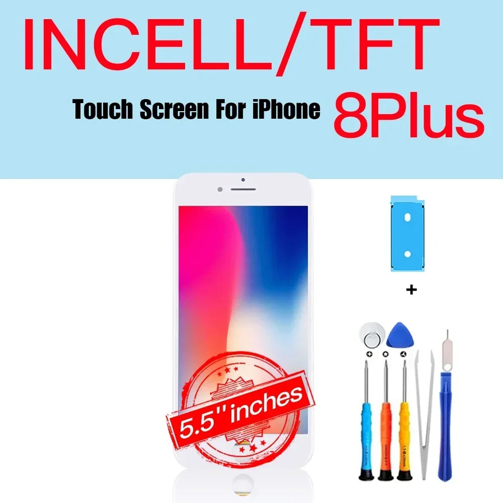 PINZHNEG High Quality Screen LCD OEM For iPhone SE 2020 8 PLUS 6 6S 7 Plus Display Incell Replacement Screen 10 Years Warranty