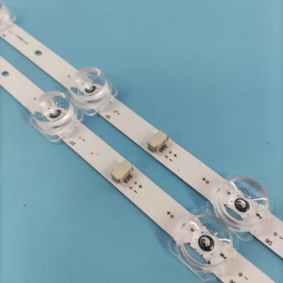 LED Backlight Strip for 2PCS/Set Brand New 40HR330M11A0 TCL 40M9F L40S60A Backlight Strip 40F6N 11*2(10MM) V0
