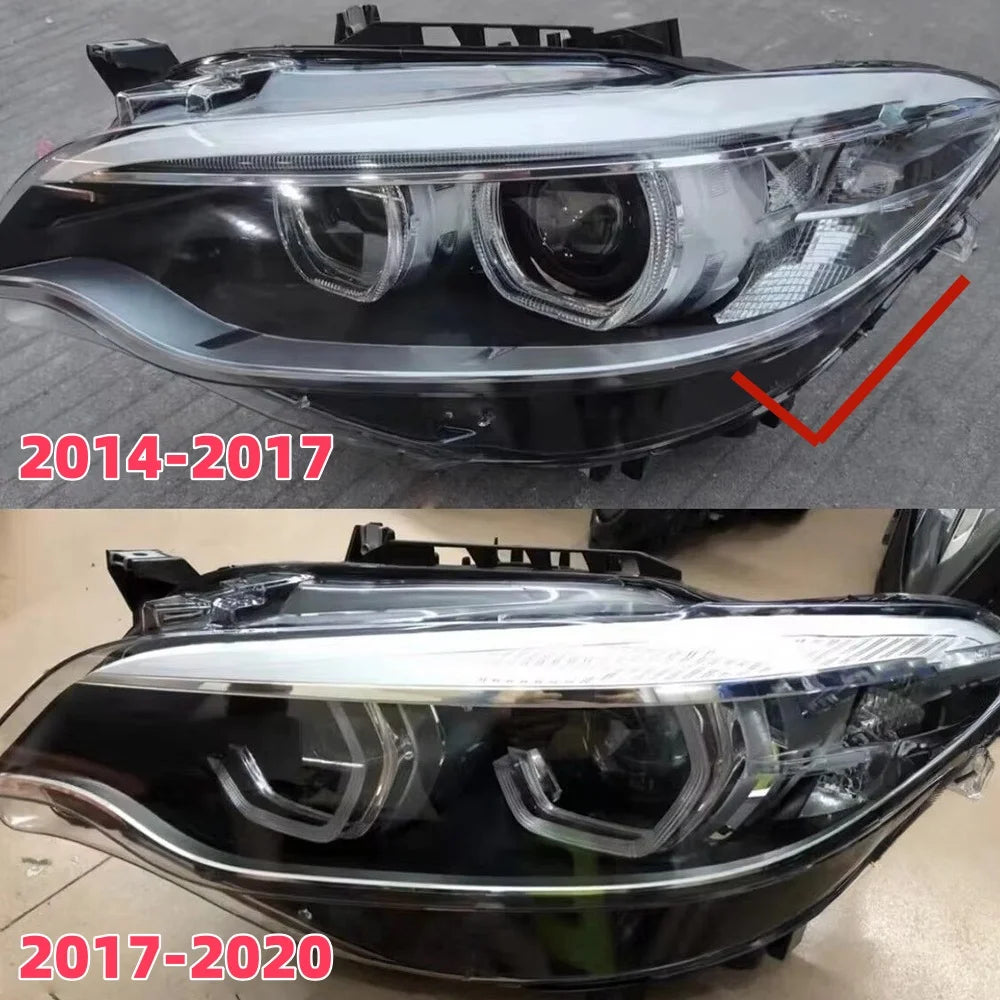 Angel Eyes DRL Driving Lights for BMW F22 F23 220i M2 F87 Headlight Daylight LED Daytime Running Light for