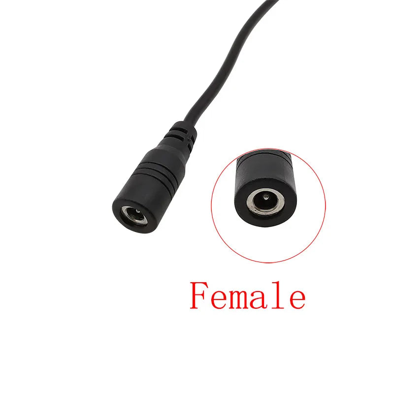 DC 4.0mm X 1.7mm Male Plug Female Jack DC Power Charging Cab