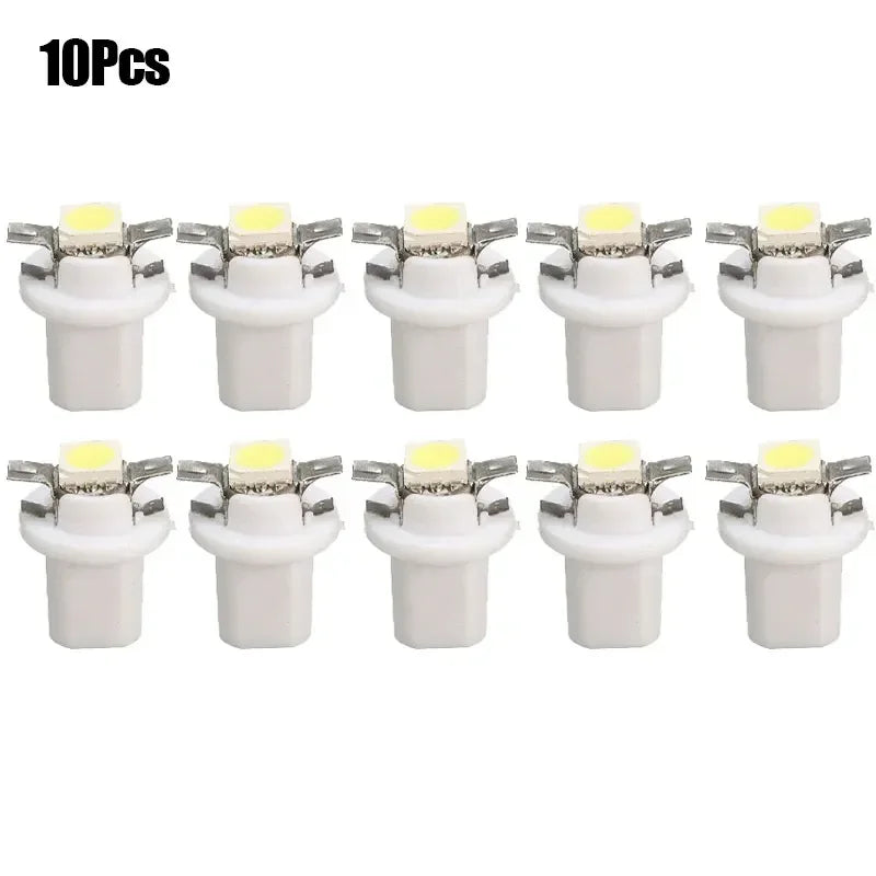 5/10Pcs 12V T5 LED Car Instrument Panels Bulbs High-quality Universal Instrument Panel Light Side Lamp Auto Interior Accessories